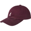 epci-curbata-rou-reglabila-washed-baseball-cordovan-de-kangol