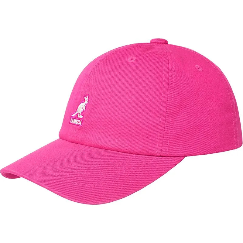 regulowana-rozowa-czapka-z-zakrzywionym-daszkiem-washed-baseball-electric-pink-od-kangol