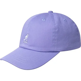Regulowana fioletowa czapka z daszkiem Washed Baseball Iced Lilac od Kangol