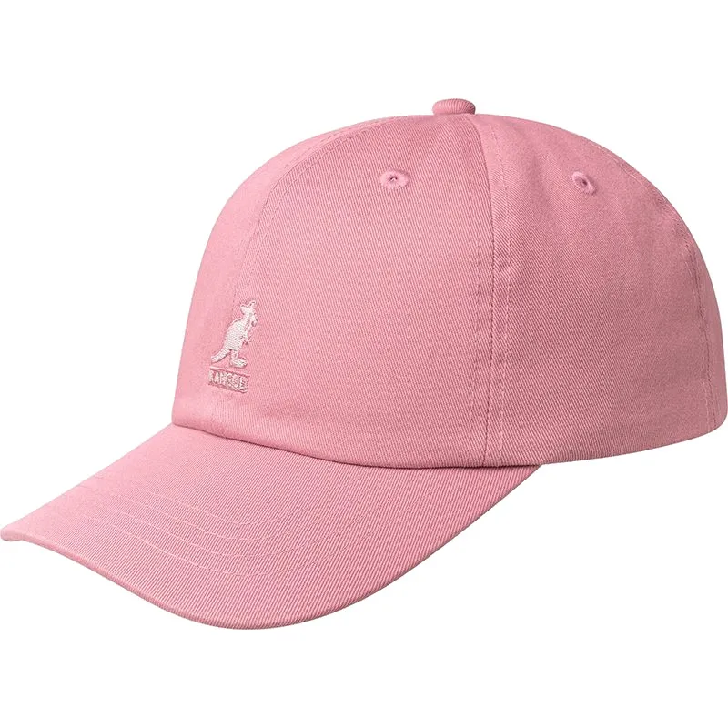 verstellbare-rosa-gebogene-kappe-washed-baseball-pepto-von-kangol