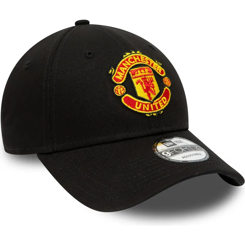 cap-curbata-black-adjustable-strap-9forty-essential-de-manchester-united-football-club-premier-league-de-new-era cap-curbata-black-adjustable-strap-9forty-essential-de-manchester-united-football-club-premier-league-de-new-era
