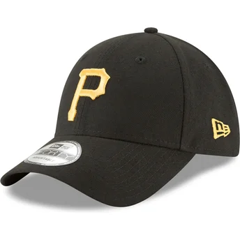 Șepci curbată negru reglabilă 9FORTY The League de Pittsburgh Pirates MLB de New Era