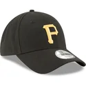 cappellino-curvo-nero-regolabile-9forty-the-league-di-pittsburgh-pirates-mlb-di-new-era