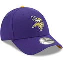 casquette-courbee-violette-ajustable-9forty-the-league-minnesota-vikings-nfl-new-era