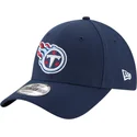 gorra-curva-azul-marino-ajustable-9forty-the-league-de-tennessee-titans-nfl-de-new-era