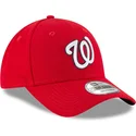 casquette-courbee-rouge-ajustable-9forty-the-league-washington-nationals-mlb-new-era