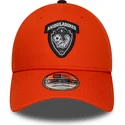 gorra-curva-naranja-ajustable-9forty-core-de-aniquiladores-fc-kings-league-de-new-era