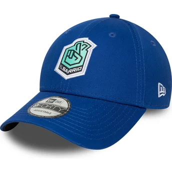 Șepci curbată albastru bandă reglabilă 9FORTY Core de El Barrio Kings League de New Era