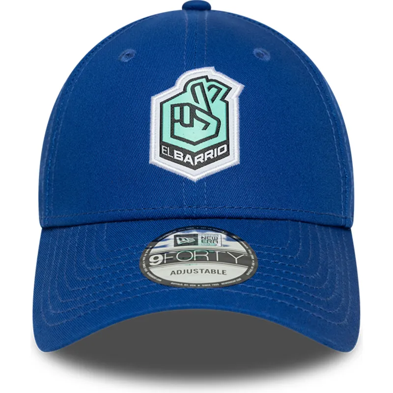 cap-curbata-blue-adjustable-strap-9forty-core-de-el-barrio-kings-league-de-new-era