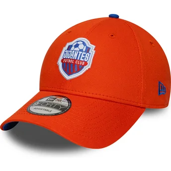 Cap curbată orange adjustable strap 9FORTY Core de Jijantes FC Kings League de New Era