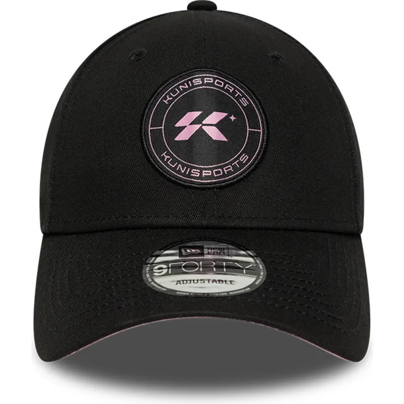 cap-curbata-black-adjustable-strap-9forty-core-de-kunisports-kings-league-de-new-era