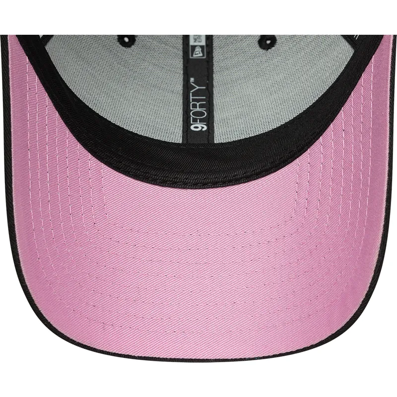 cappellino-curvo-nero-regolabile-9forty-core-di-kunisports-kings-league-di-new-era