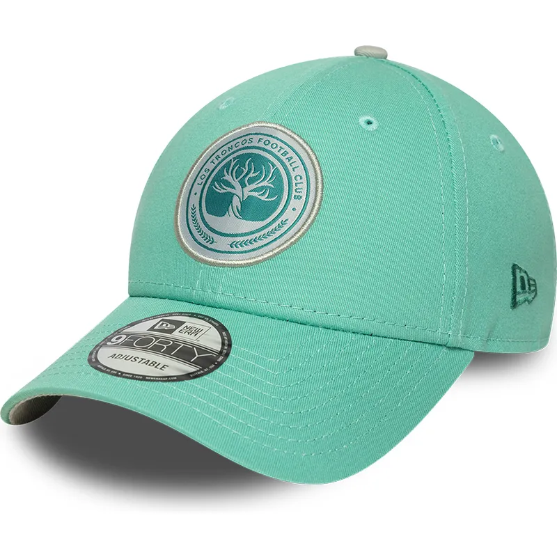 grune-verstellbare-curved-cap-9forty-core-von-los-troncos-fc-kings-league-von-new-era