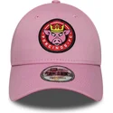 cappellino-curvo-rosa-regolabile-9forty-core-dei-porcinos-fc-kings-league-di-new-era
