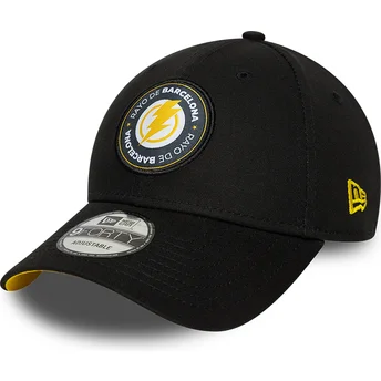 Cap curbată black adjustable strap 9FORTY Core de Rayo de Rayo de Barcelona Kings League de New Era