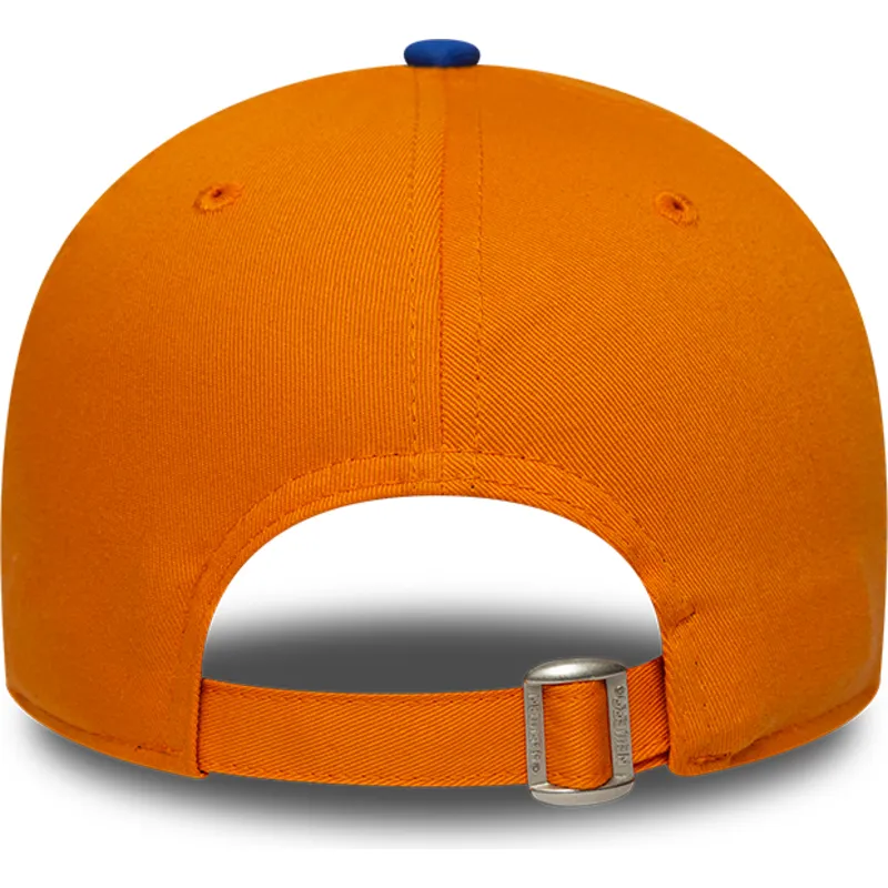 verstellbare-orangefarbene-curved-cap-9forty-core-von-saiyans-fc-kings-league-von-new-era