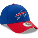 casquette-courbee-bleue-et-rouge-ajustable-9forty-the-league-buffalo-bills-nfl-new-era