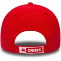 casquette-courbee-rouge-ajustable-9forty-the-league-kansas-city-chiefs-nfl-new-era