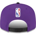 casquette-plate-violette-et-noire-snapback-9fifty-statement-los-angeles-lakers-nba-new-era