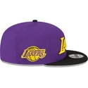 cappello-piatto-viola-e-nero-snapback-9fifty-statement-dei-los-angeles-lakers-nba-di-new-era