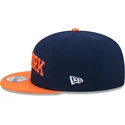 granatowo-pomaranczowa-czapka-z-daszkiem-snapback-9fifty-statement-new-york-knicks-nba-marki-new-era