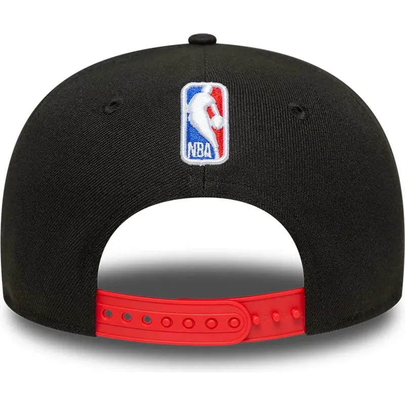 cappello-piatto-nero-snapback-9fifty-statement-dei-chicago-bulls-nba-di-new-era