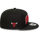 casquette-plate-noire-snapback-9fifty-statement-chicago-bulls-nba-new-era