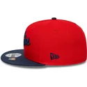 casquette-plate-rouge-et-bleue-marine-snapback-9fifty-statement-los-angeles-clippers-nba-new-era