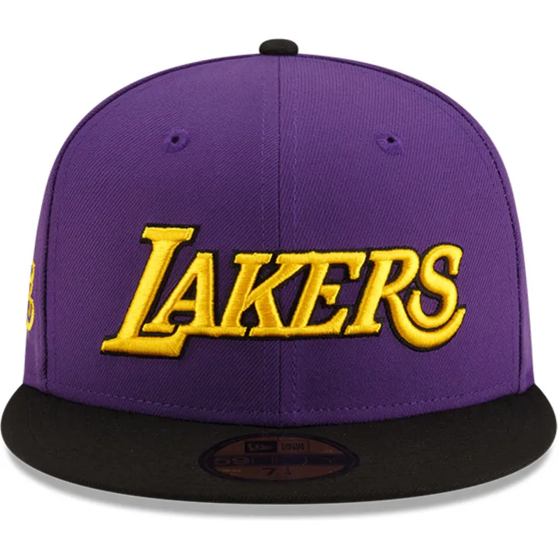los-angeles-lakers-nba-59fifty-statement-lila-och-svart-justerbar-flat-keps-fran-new-era