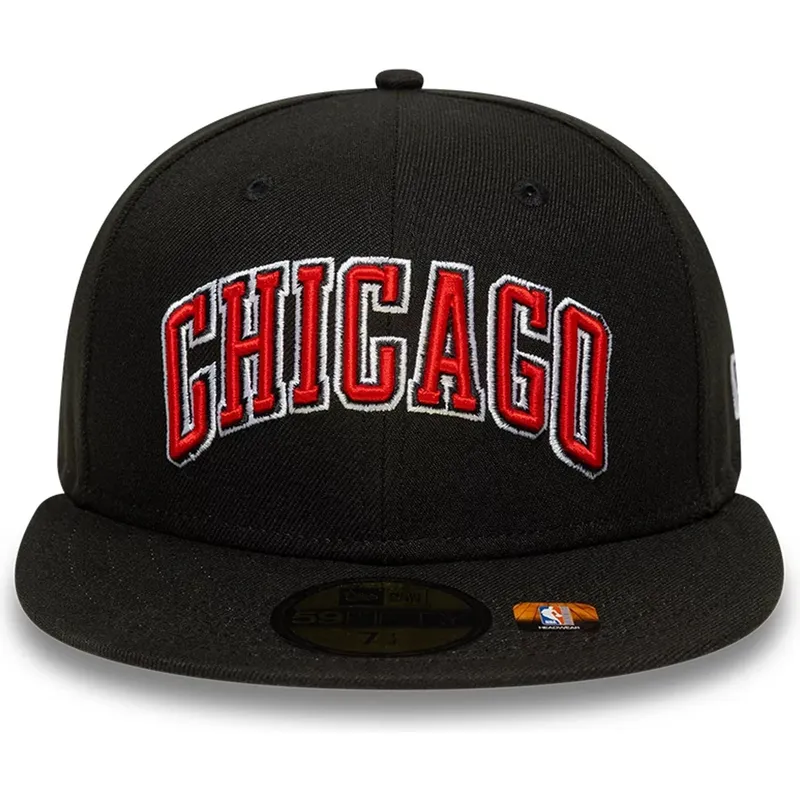 svart-platt-keps-justerad-59fifty-statement-fran-chicago-bulls-nba-av-new-era