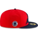 los-angeles-clippers-nba-new-era-59fifty-statement-rod-och-marinbla-justerbar-flat-keps