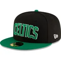 boston-celtics-nba-59fifty-statement-schwarze-und-grune-flat-cap-von-new-era