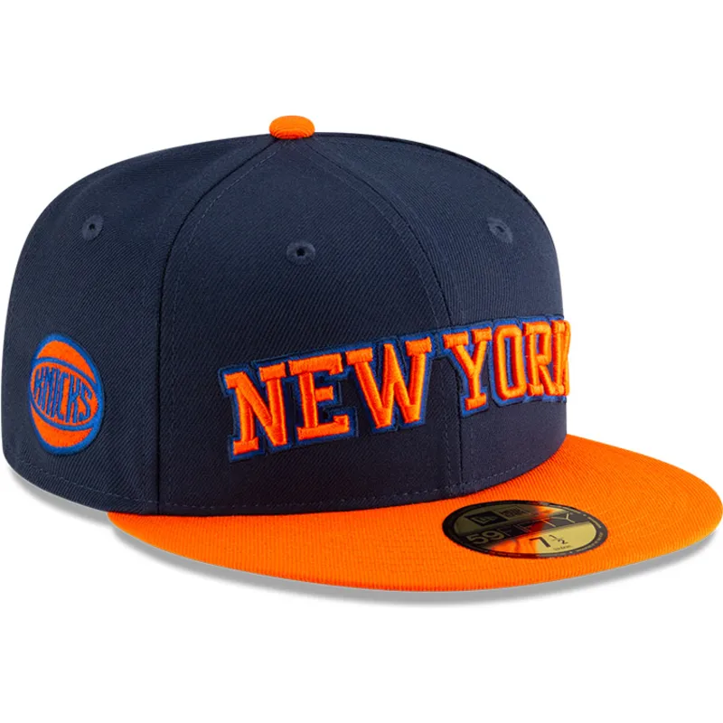 59fifty-statement-new-york-knicks-nba-cap-von-new-era-in-marineblau-und-orange