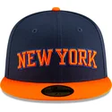 granatowo-pomaranczowa-dopasowana-czapka-59fifty-statement-new-york-knicks-nba-od-new-era