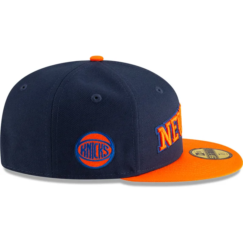 59fifty-statement-new-york-knicks-nba-cap-von-new-era-in-marineblau-und-orange