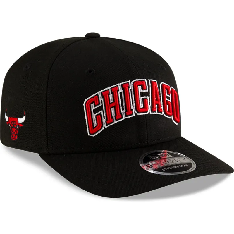epci-curbata-negru-snapback-9seventy-statement-stretch-snap-de-chicago-bulls-nba-de-new-era