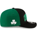 casquette-courbee-noire-et-verte-snapback-9seventy-statement-stretch-snap-boston-celtics-nba-new-era