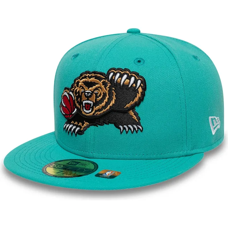 cap-plata-green-ajustada-59fifty-classic-de-memphis-grizzlies-nba-de-new-era