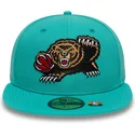 grune-flache-angepasste-59fifty-classic-kappe-der-memphis-grizzlies-nba-von-new-era