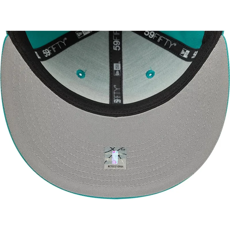 cappellino-piatto-verde-regolabile-59fifty-classic-dei-memphis-grizzlies-nba-di-new-era