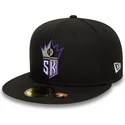 schwarze-enganliegende-59fifty-classic-flatcap-der-sacramento-kings-nba-von-new-era