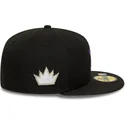 cappellino-nero-piatto-regolabile-59fifty-classic-dei-sacramento-kings-nba-di-new-era