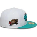 gorra-plana-blanca-y-verde-ajustada-59fifty-classic-de-memphis-grizzlies-nba-de-new-era