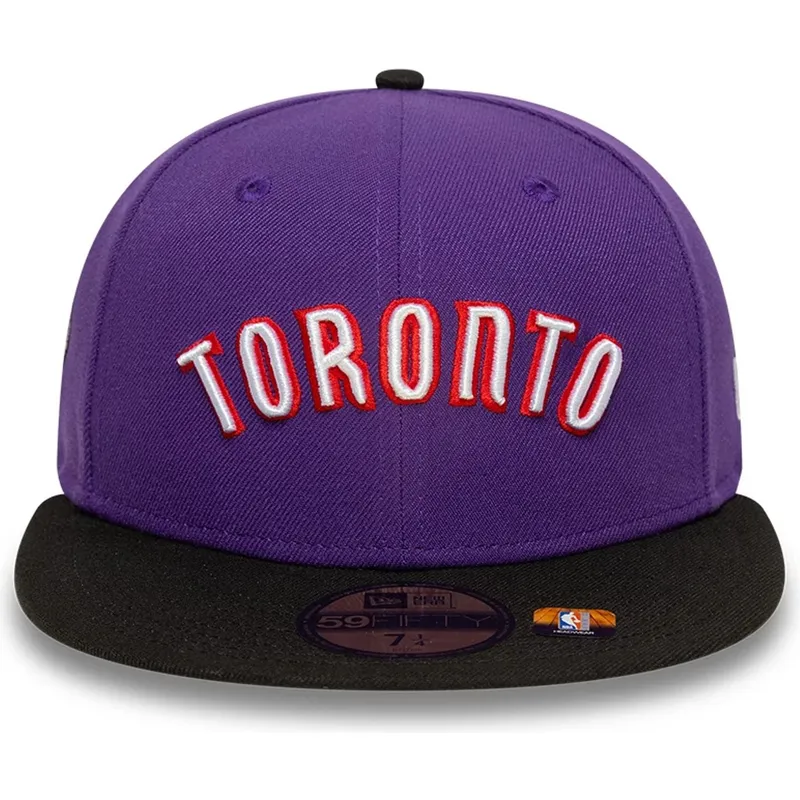 59fifty-classic-toronto-raptors-nba-kappe-in-violett-und-schwarz-von-new-era