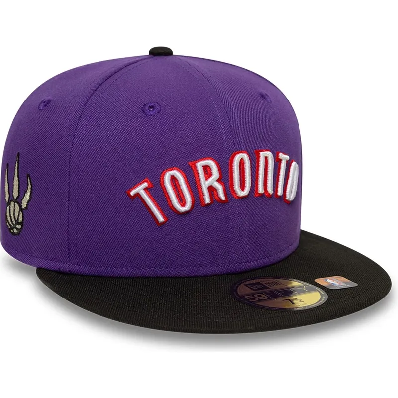 59fifty-classic-toronto-raptors-nba-kappe-in-violett-und-schwarz-von-new-era