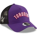 epci-curbata-violet-snapback-a-frame-classic-de-toronto-raptors-nba-de-new-era