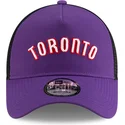czapka-trucker-fioletowo-czarna-a-frame-classic-toronto-raptors-nba-new-era