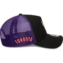 casquette-trucker-noire-et-violette-a-frame-classic-toronto-raptors-nba-new-era