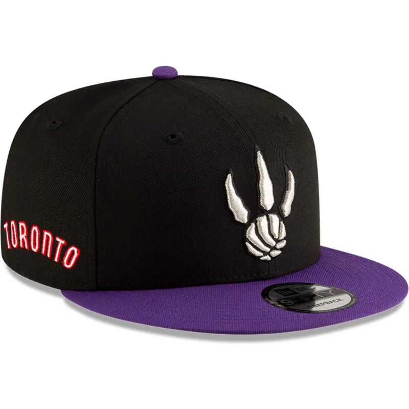 epci-plata-negru-snapback-9fifty-classic-de-toronto-raptors-nba-de-new-era
