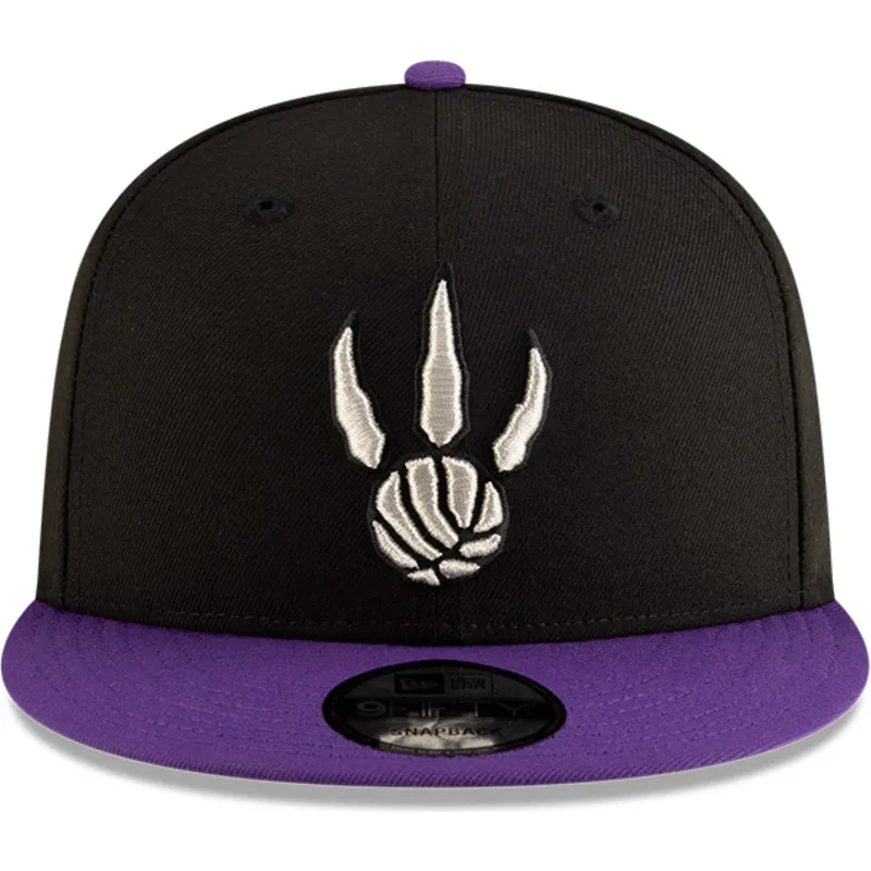 epci-plata-negru-snapback-9fifty-classic-de-toronto-raptors-nba-de-new-era